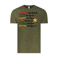 Vintage Olive black history malia Vintage Tee - MaliasSmallBusiness