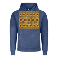 Leopard Glitter Sunflower Tumbler Vintage Hoodie | Teevron