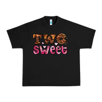 Black two sweet donut Urban Heavy Tee - AdoDesignShop