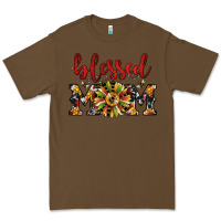 Cacao Christmas blessed mom Premium Tee - JahusDesignShop