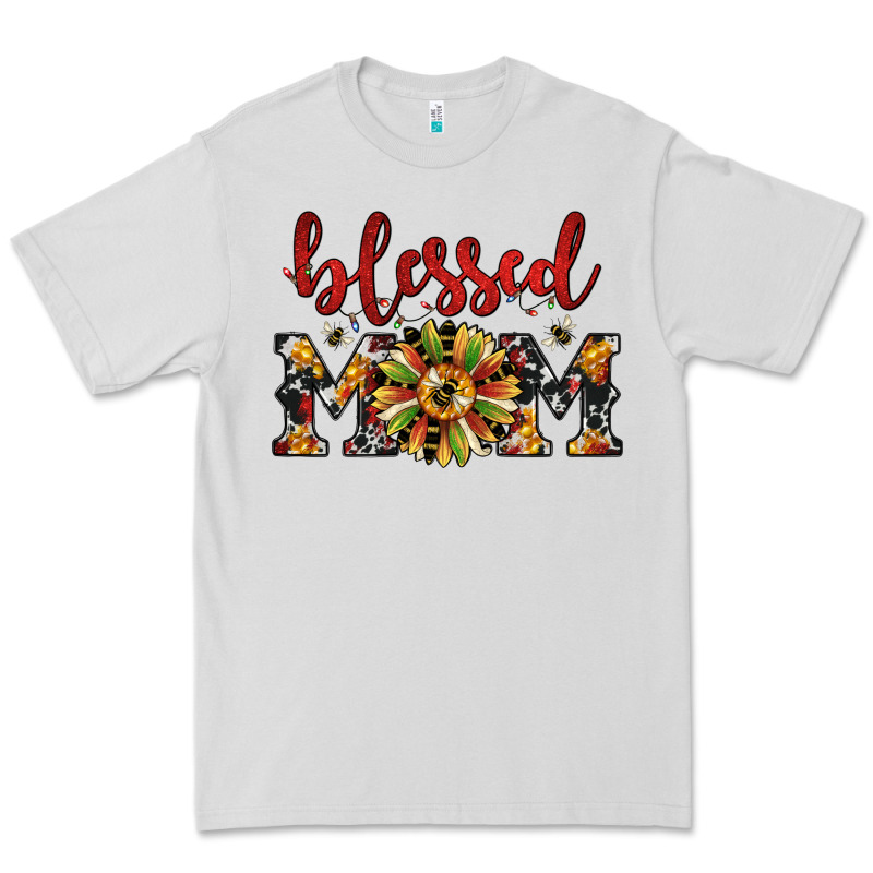 Christmas Blessed Mom Premium Tee by JahusDesignShop | Teevron