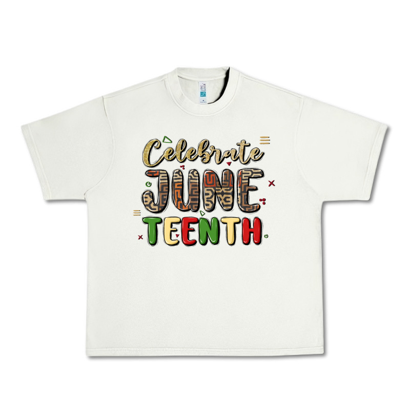 Celebrate Juneteenth Urban Heavy Tee by MaliasSmallBusiness | Teevron