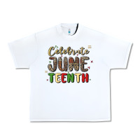 White celebrate juneteenth Urban Heavy Tee - MaliasSmallBusiness