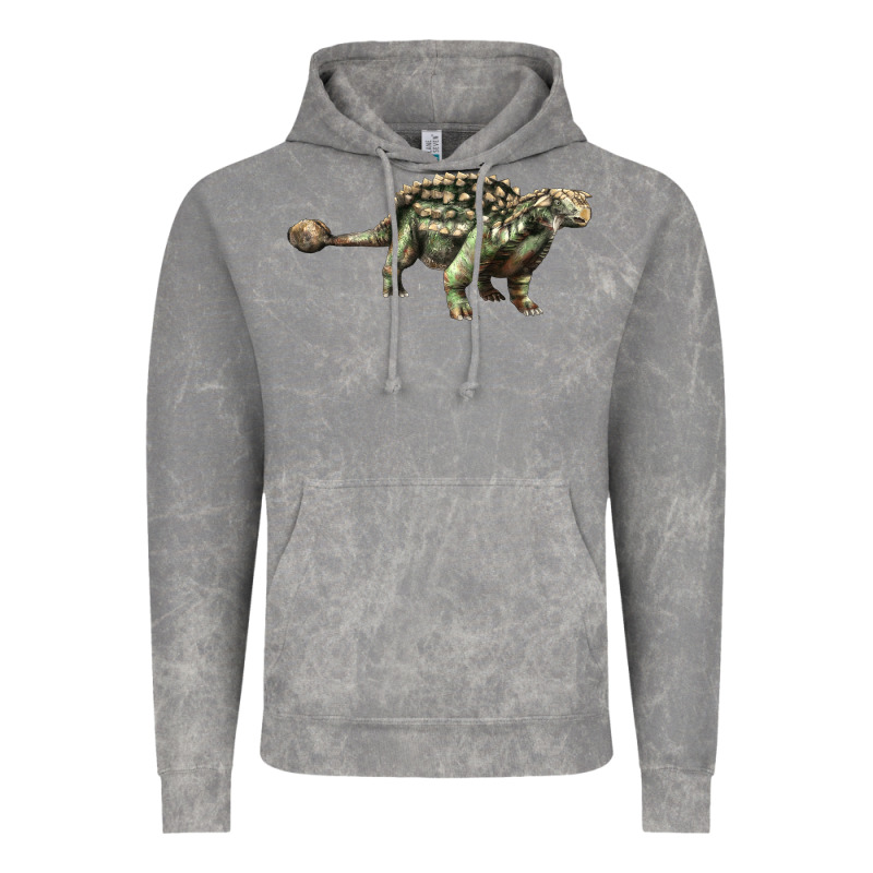 Ankylosaurus T-rex Vintage Hoodie by LillyAllenDesigns | Teevron