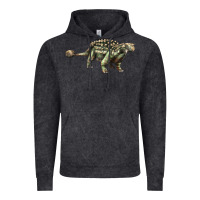 Vintage Black Ankylosaurus T-Rex Vintage Hoodie - LillyAllenDesigns