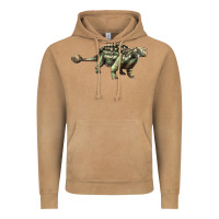 Vintage Camel Ankylosaurus T-Rex Vintage Hoodie - LillyAllenDesigns