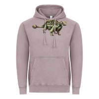 Vintage Zinc Ankylosaurus T-Rex Vintage Hoodie - LillyAllenDesigns