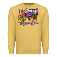 Antique Gold I dig Mardi Gras Premium Sweatshirt - HowdyJamesFarm
