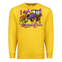 Lemon I dig Mardi Gras Premium Sweatshirt - HowdyJamesFarm