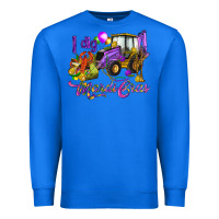True Royal I dig Mardi Gras Premium Sweatshirt - HowdyJamesFarm