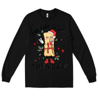 Black out here looking tamalicious christmas tamale Long Sleeve Tee - MaliasSmallBusiness