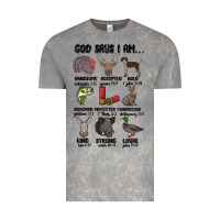 Cloud Rock god says i am hunting Vintage Tee - MaliasSmallBusiness