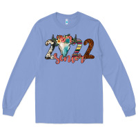 Colony Blue 2022 senior bull skull Long Sleeve Tee - JahusDesignShop