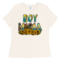 Bone boy mama Ladies Tee - CowhideDigitalArt