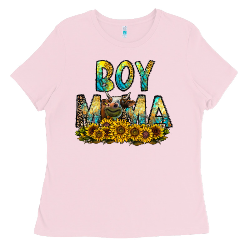 Boy Mama Ladies Tee by CowhideDigitalArt | Teevron