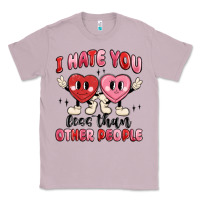 Lilac i hate you less than other people Classic Tee - MaliasSmallBusiness