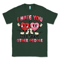Sports Green i hate you less than other people Classic Tee - MaliasSmallBusiness