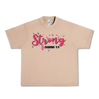 Burro strong joshua 1 9 Urban Heavy Tee - MaliasSmallBusiness