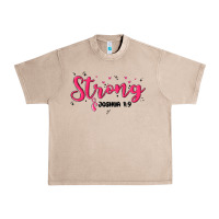 French Oak strong joshua 1 9 Urban Heavy Tee - MaliasSmallBusiness