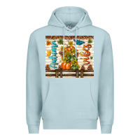 Blue Mist autumn vibes Premium Hoodie - TumblerDesignByShophia