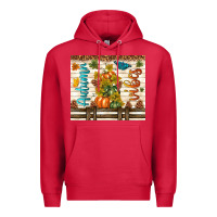 Cardinal autumn vibes Premium Hoodie - TumblerDesignByShophia
