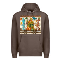Coffee autumn vibes Premium Hoodie - TumblerDesignByShophia