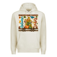 Oatmeal Heather autumn vibes Premium Hoodie - TumblerDesignByShophia