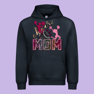 Cheer Mom Mother's Day Urban Hoodie Designed By Fadigitalartstudio