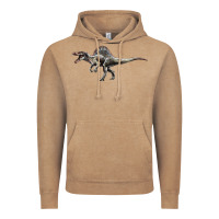 Vintage Coffee Spinosaurus Vintage Hoodie - LillyAllenDesigns