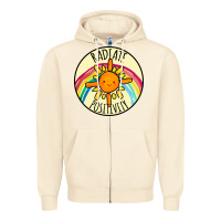 Sandshell Radiate Positivity Zipper Hoodie - Bettercallsaul