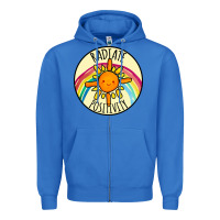 True Royal Radiate Positivity Zipper Hoodie - Bettercallsaul