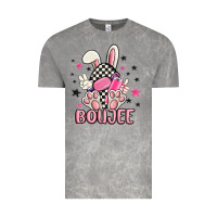 Cloud Rock boujee checkered easter bunny egg trending Vintage Tee - MaliasSmallBusiness
