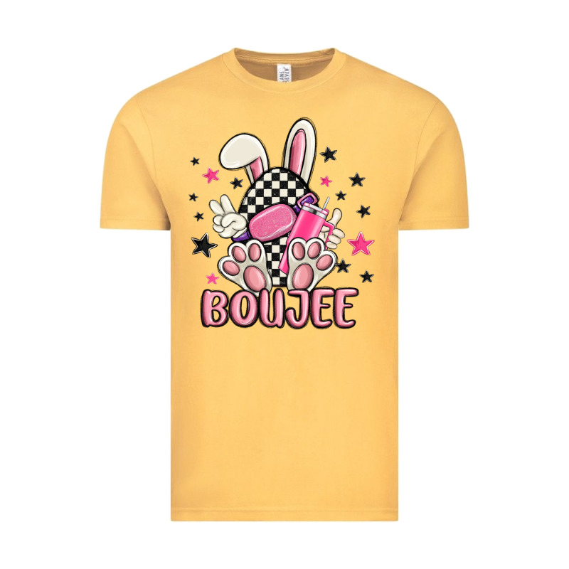 Boujee Checkered Easter Bunny Egg Trending Vintage Tee by MaliasSmallBusiness | Teevron