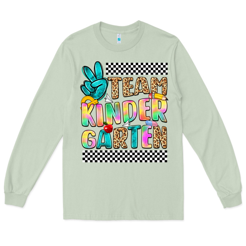 Team Kindergarten Long Sleeve Tee by NancyCooperArtShop | Teevron