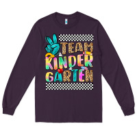 Plum team kindergarten Long Sleeve Tee - NancyCooperArtShop