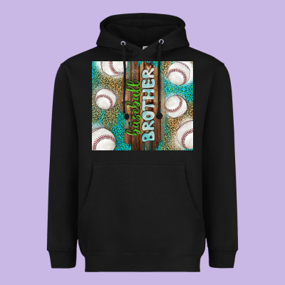 Baseball Brother Heavyweight Hoodie Designed By Tumblerdesignbyshophia