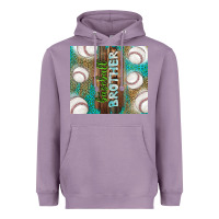 Lavender baseball brother Heavyweight Hoodie - TumblerDesignByShophia