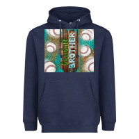 Navy baseball brother Heavyweight Hoodie - TumblerDesignByShophia