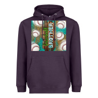 Plum baseball brother Heavyweight Hoodie - TumblerDesignByShophia