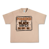 Burro powered by the black women before me Urban Heavy Tee - MaliasSmallBusiness