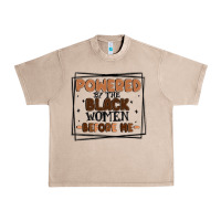 French Oak powered by the black women before me Urban Heavy Tee - MaliasSmallBusiness