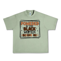 Oil Green powered by the black women before me Urban Heavy Tee - MaliasSmallBusiness