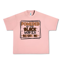 Salmon powered by the black women before me Urban Heavy Tee - MaliasSmallBusiness
