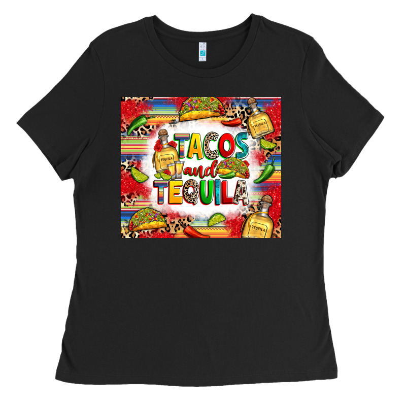 Tacos And Tequila Ladies Tee by RanaPortraitStore | Teevron