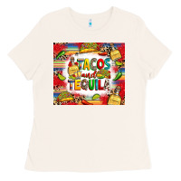 Bone tacos and tequila Ladies Tee - RanaPortraitStore