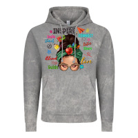 Cloud Rock Teacher messy bun caucasian Vintage Hoodie - NancyCooperArtShop