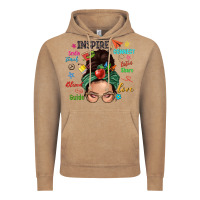 Vintage Coffee Teacher messy bun caucasian Vintage Hoodie - NancyCooperArtShop