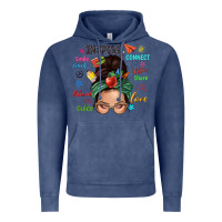 Teacher Messy Bun Caucasian Vintage Hoodie | Teevron