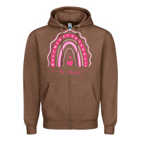 Chestnut Valentines Day Rainbow Zipper Hoodie - Bettercallsaul