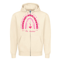 Sandshell Valentines Day Rainbow Zipper Hoodie - Bettercallsaul